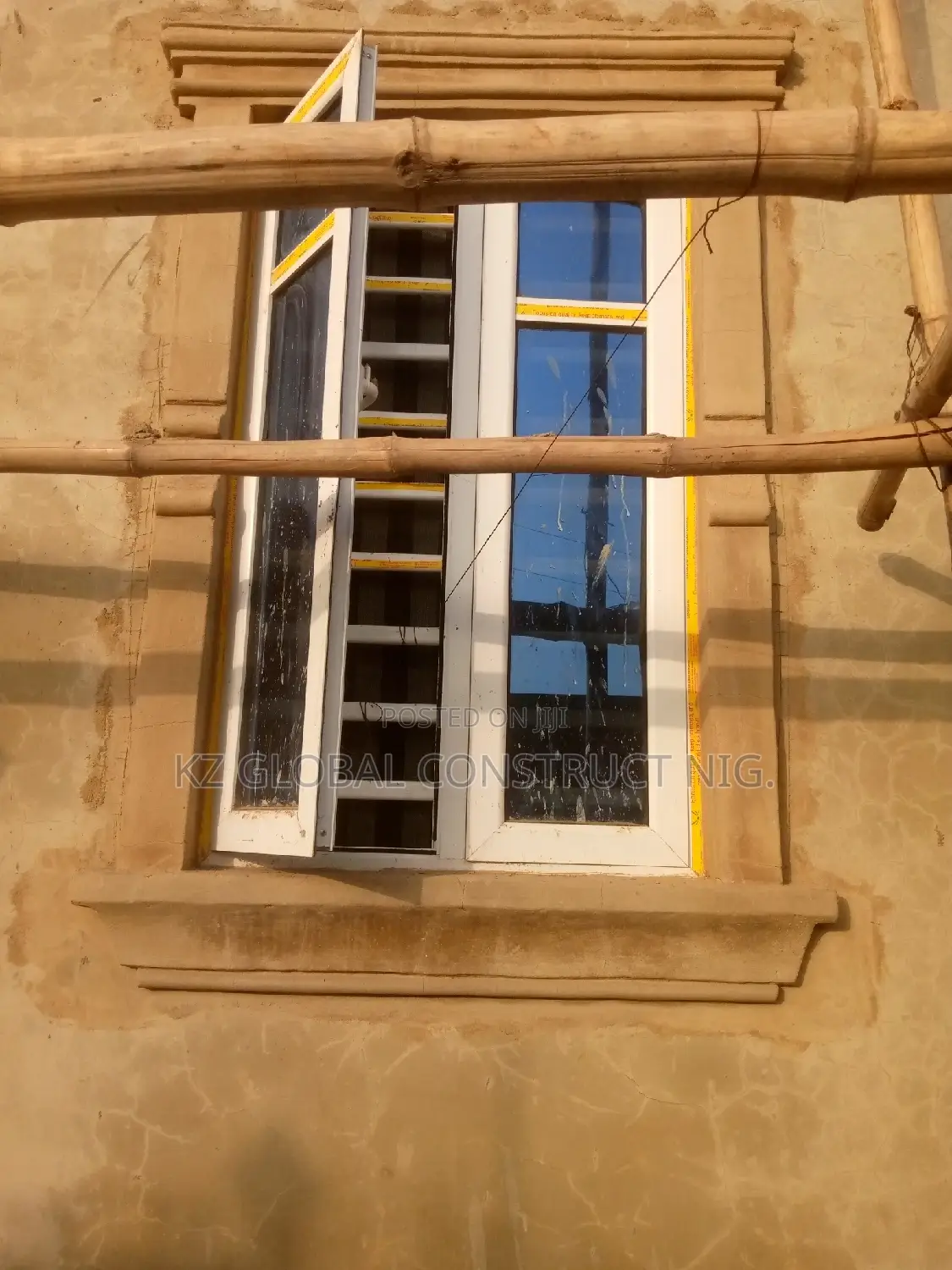 Casement Windows With Net and Burglary 101
