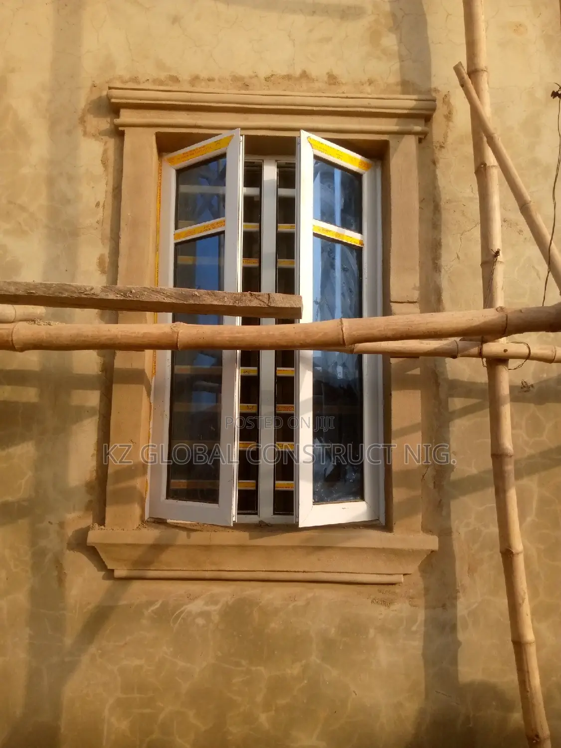Casement Windows With Net and Burglary 101