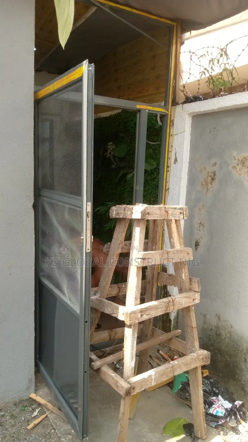 Aluminum Hinge Door Net With Fix
