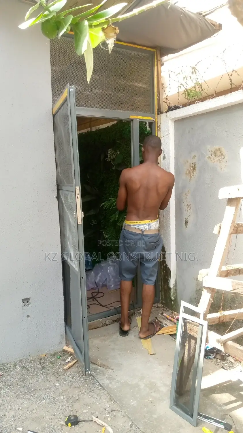 Aluminum Hinge Door Net With Fix