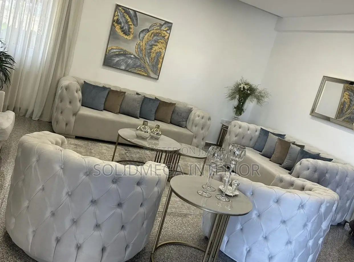 Solid Interior 7 Seater Sofa