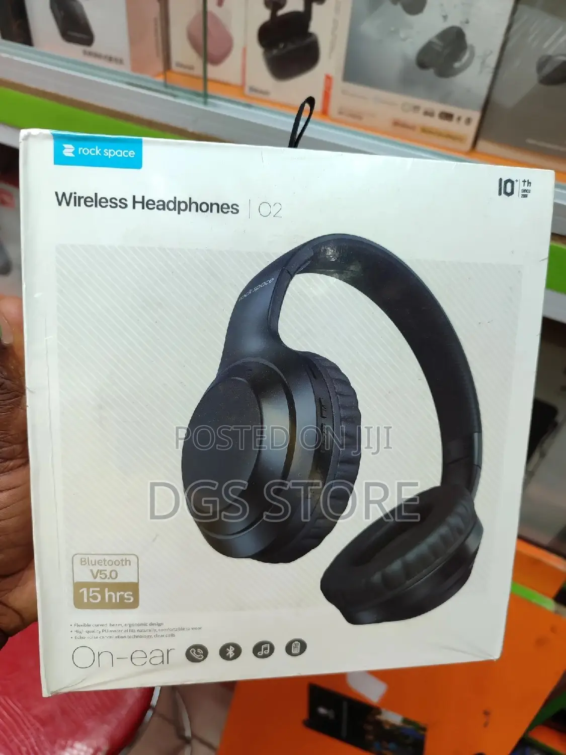 Rock Space O2 Bluetooth Headphone