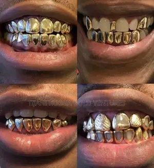 Pure 18 Karat Gold/Teeth Grills