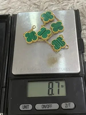 Pure Gold 750 Italy 18karat Vanclef Bracelets