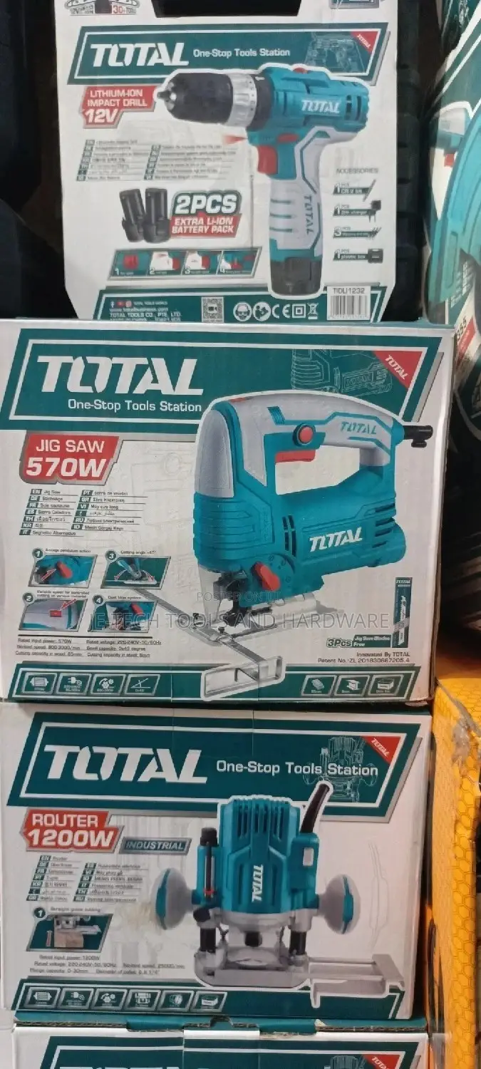 Total Industrial Jigsaw -570watts