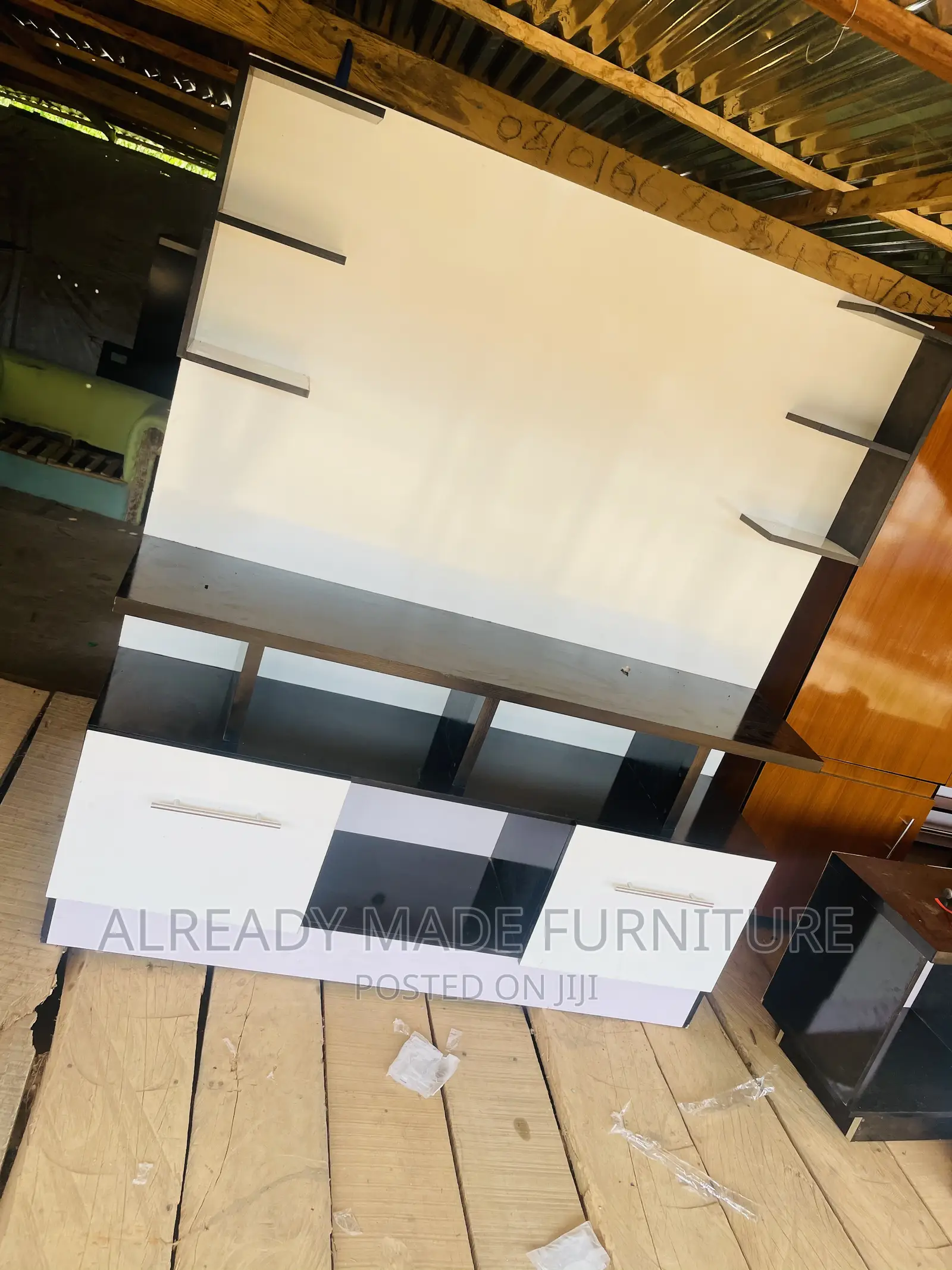 Tv Console Shelf
