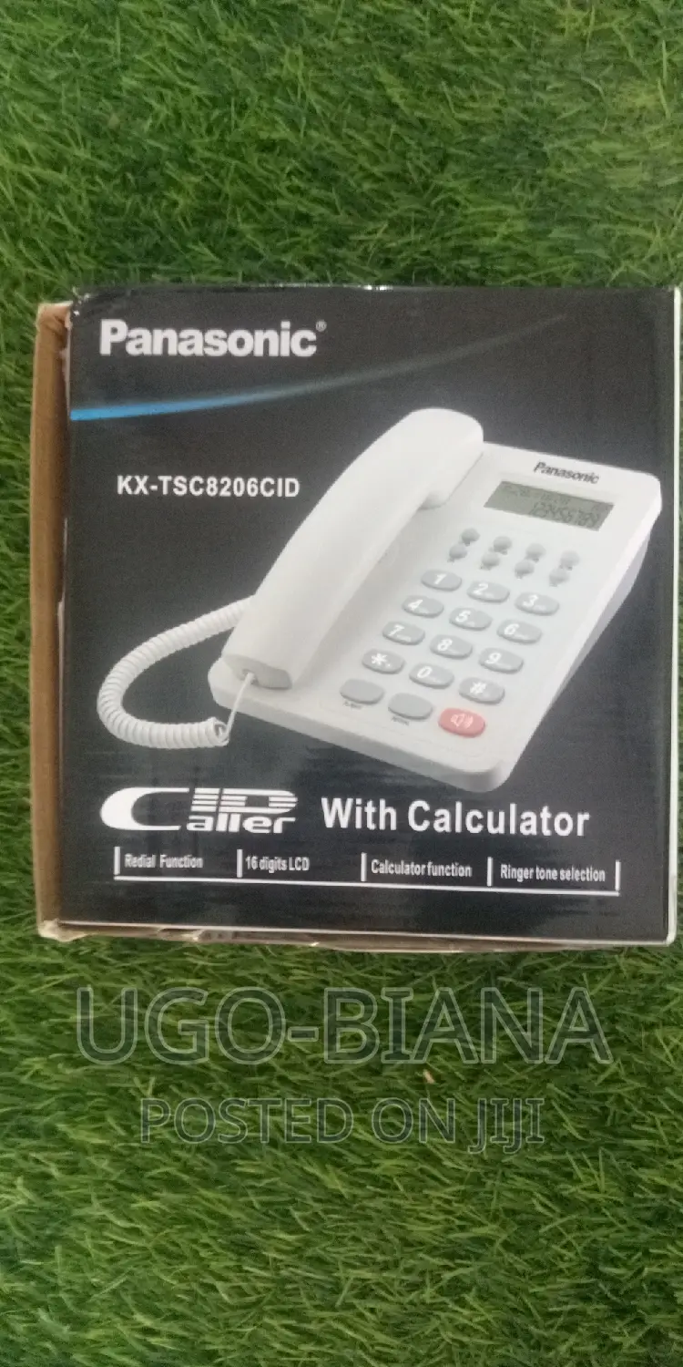 Panasonic Intercom Wired Telephone With Calculator
