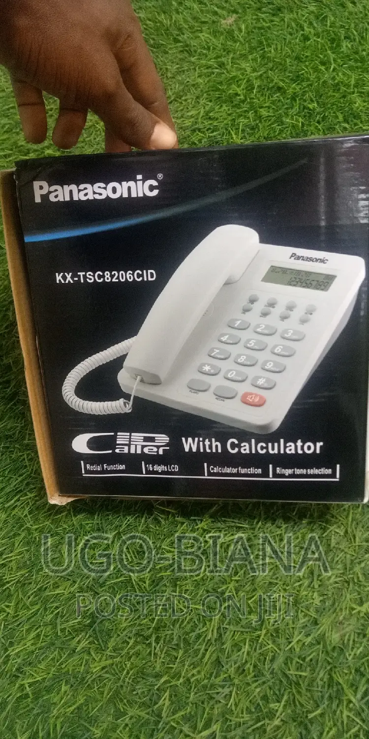 Panasonic Intercom Wired Telephone With Calculator