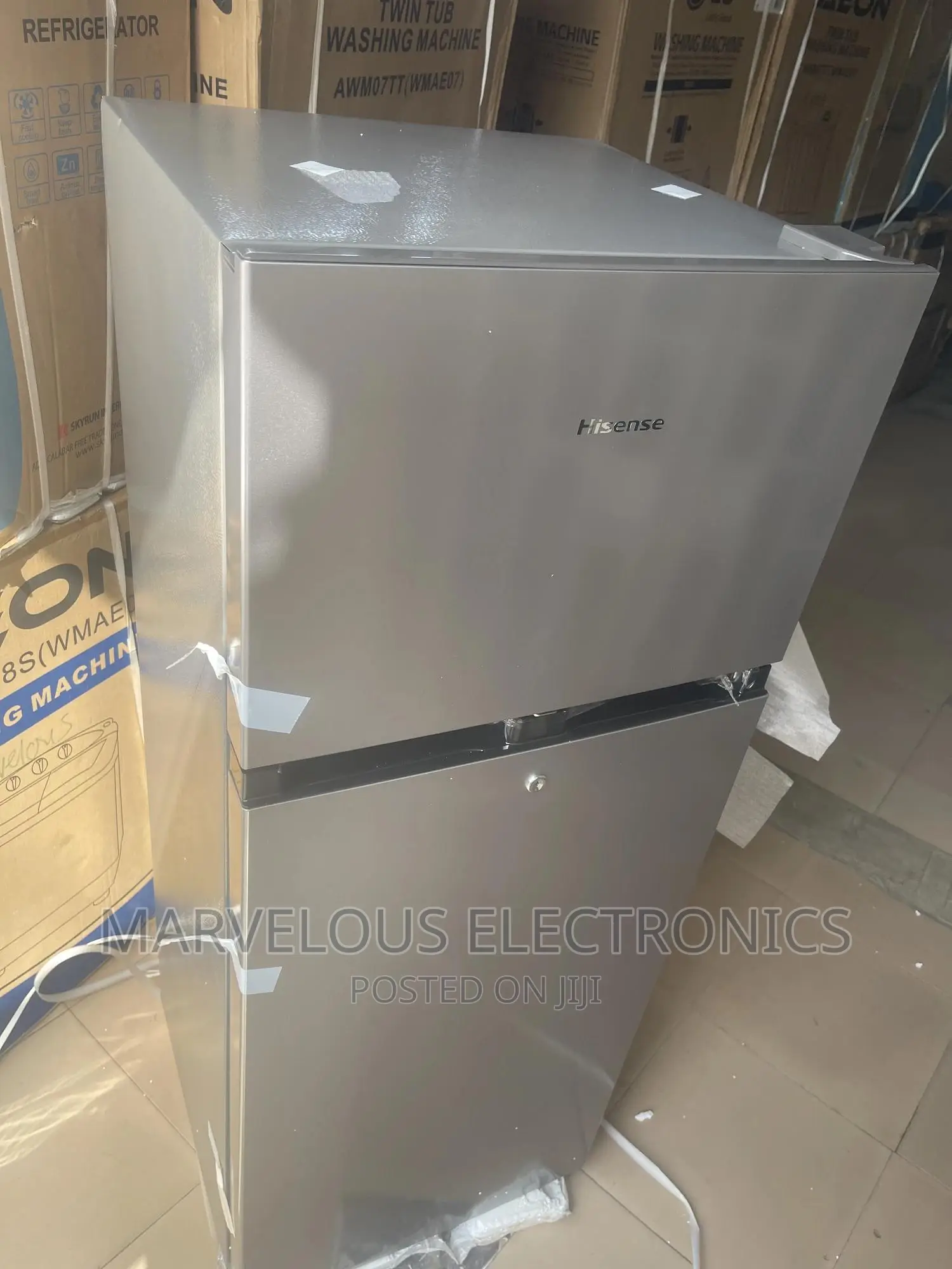 Brand New Hisense Supper Cooling Refrigerator With Inbuilt Stablizer
