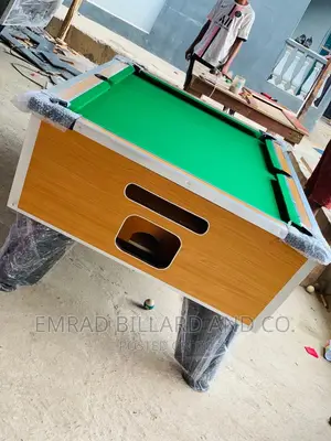 Wooden Coin Operated Snooker Board