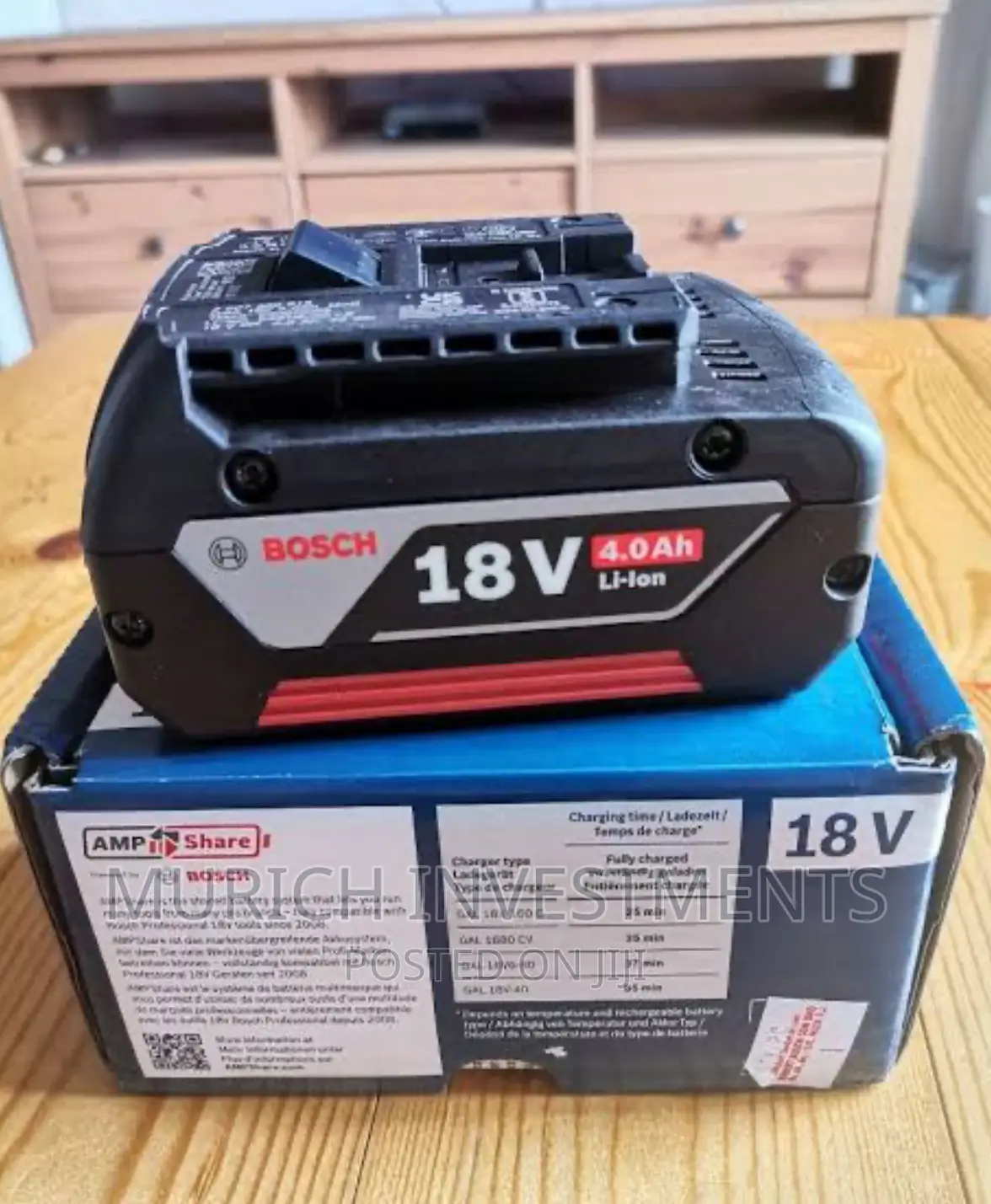 Gba 18V 4.0ah Professional Battery