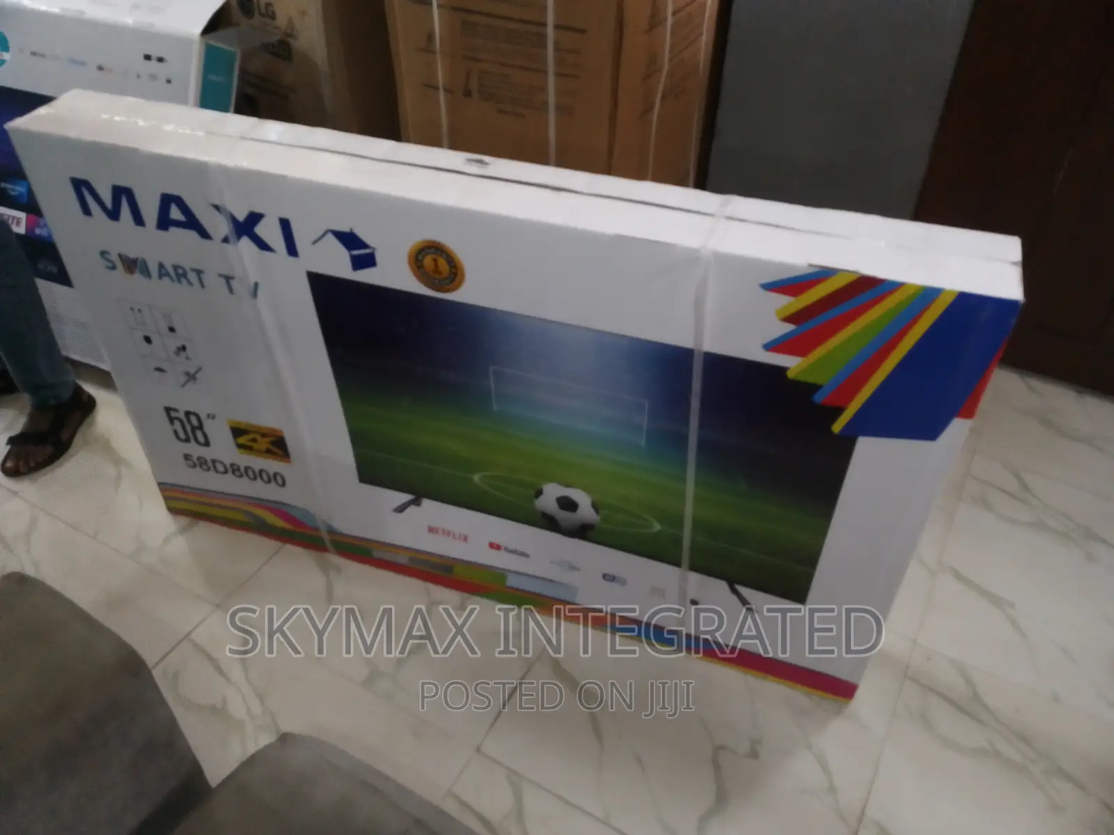 Maxi 58inch Smart Tv Uhd in Ikeja TV & DVD Equipment, Skymax