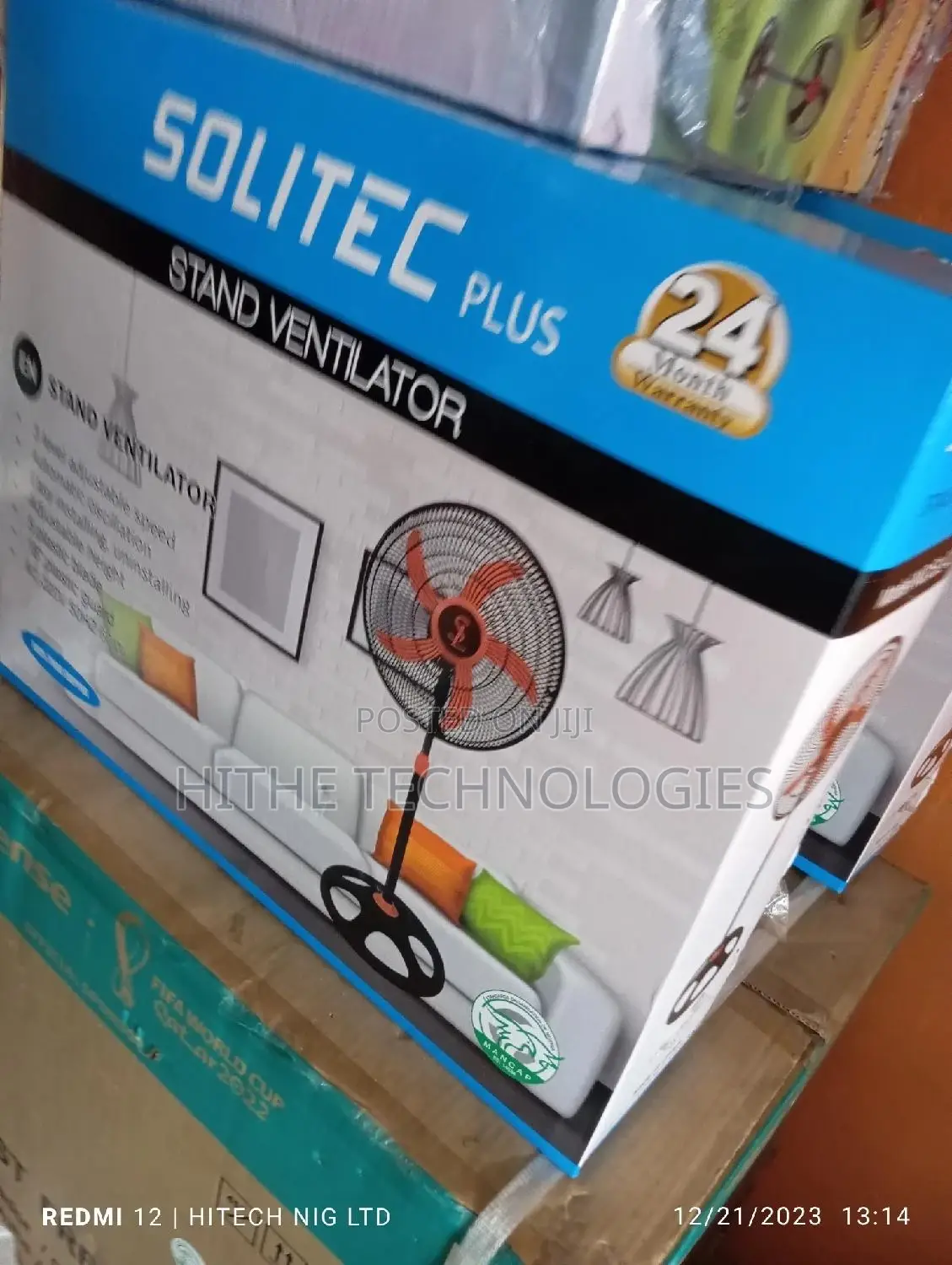 Solitec Standing Fans