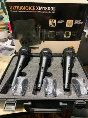 Behringer Xm-1800s Dynamic Handheld Microphone - 3-Pack