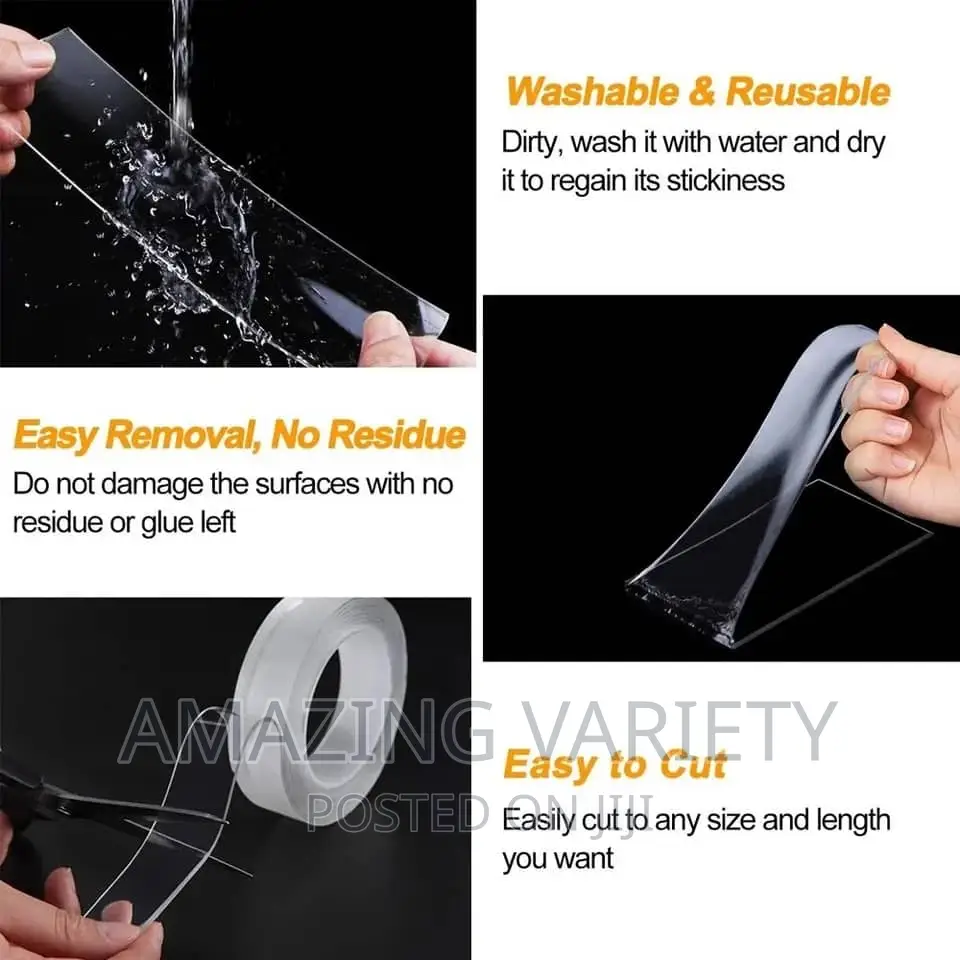 Strong Double Sided Nano Adhesive Tape