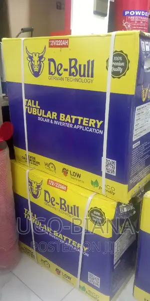 De Bull 220ah 12v Tabular Deepcycle Battery Wet Cell