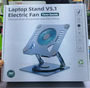 Laptop Stand V5.1 Electric Fan.