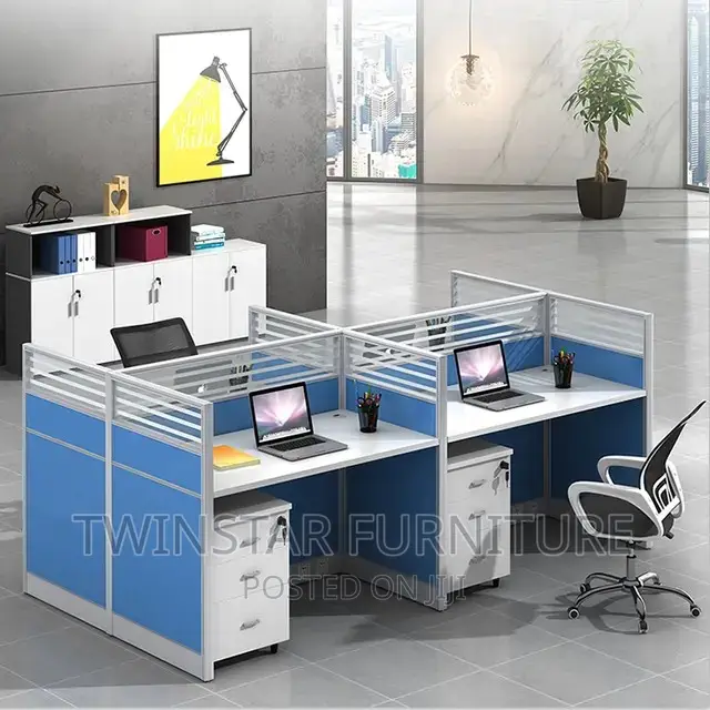 Modern Office 4 Seaters Work Station