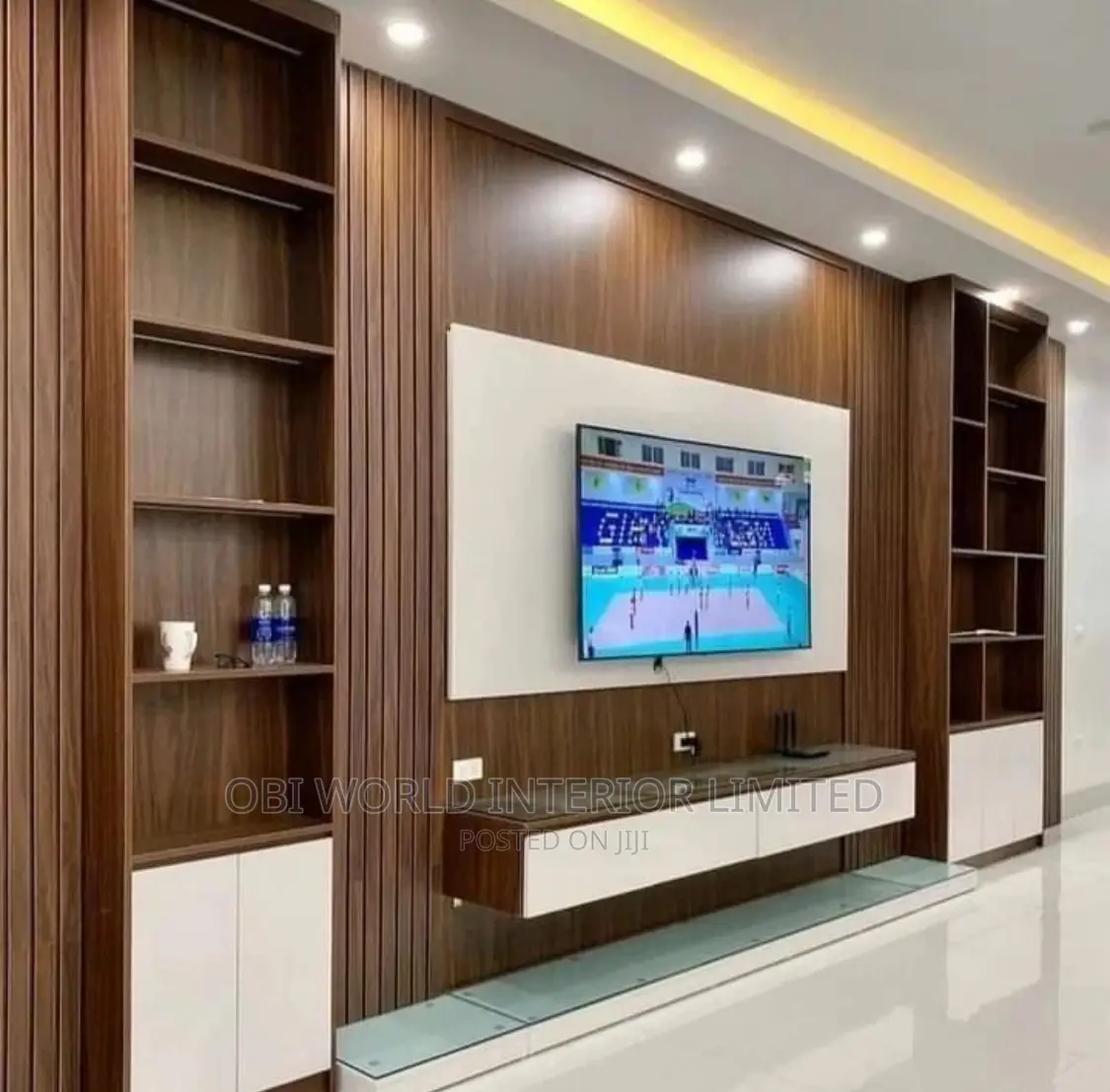 Latest New Design Tv Console With Decor 10by18