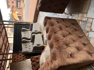 Set of Tufted Sofa Up for Grab
