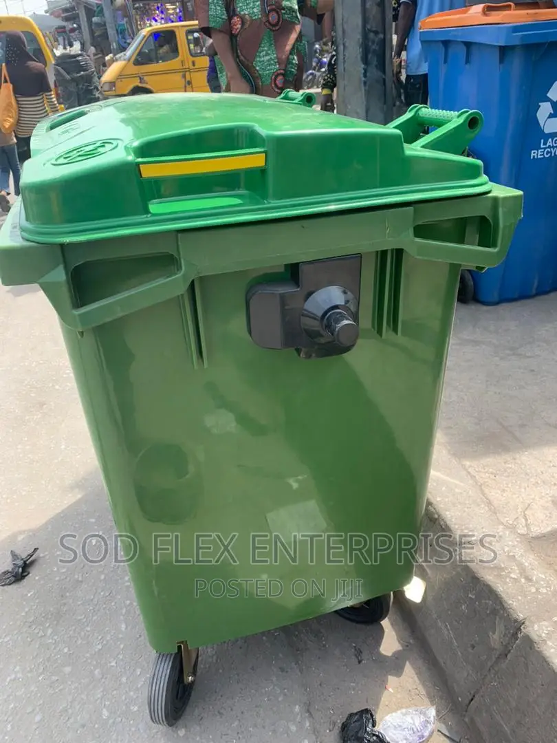 660 Liters Imported Green Waste Bin