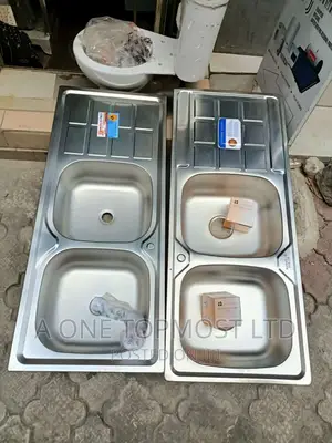 Sink (Double Bowl Single Tray)