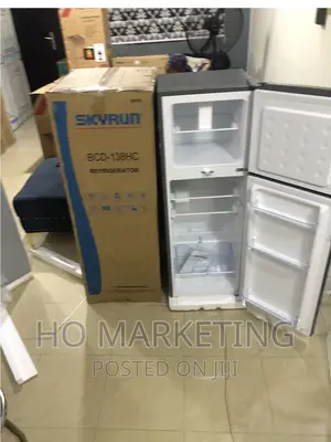Fast Freeze Refrigerator 138 Liters Skyrun Double Door