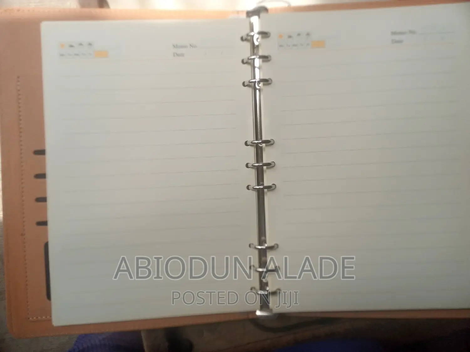 A4 Leather Back Spiral Notepad