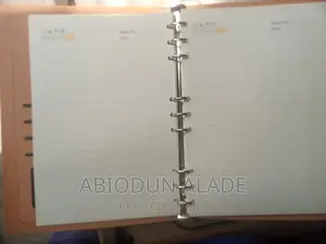 A4 Leather Back Spiral Notepad