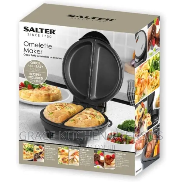 Salter Non-Stick Omelette Maker - 750W