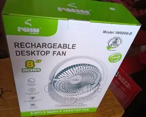 Iwin Rechargeable Destop Fan