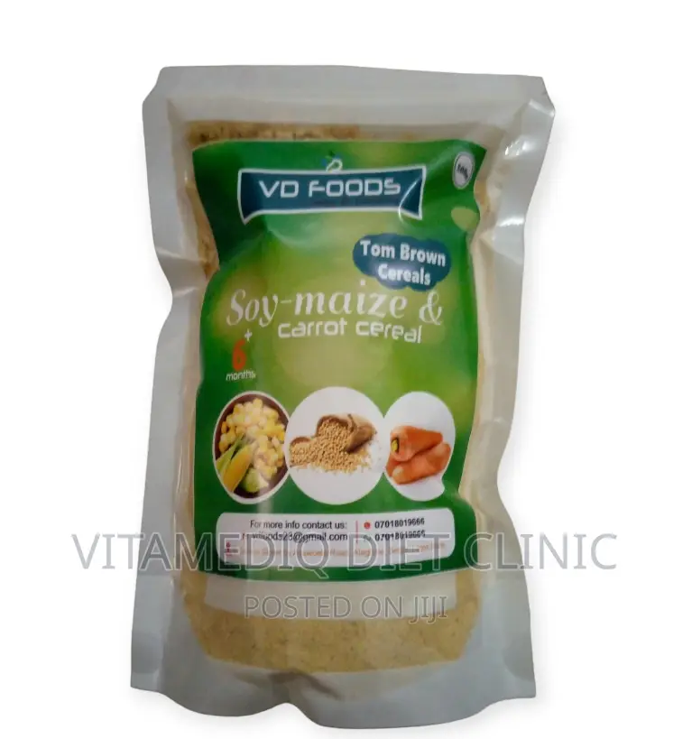 Maize-Soy Tombrown Cereal