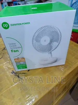Dp Desktop Rechargeable Fan