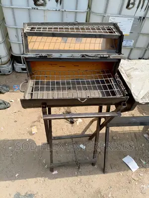 Portable Barbecue for Meat and Fish