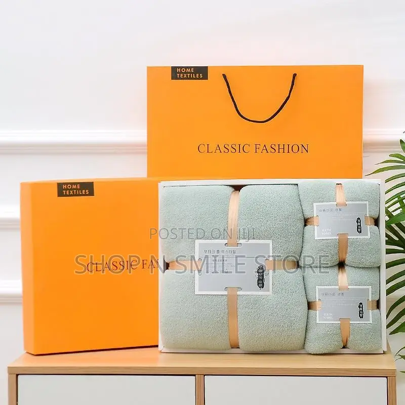 Bath Towel 3 Pieces Set