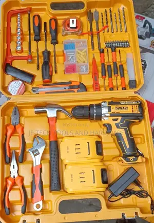 Dewalt Electrical Tools Box With 36v Cordless Drill
