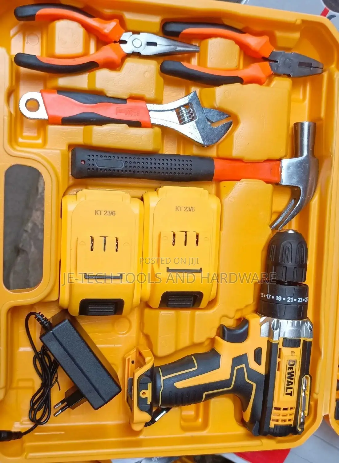 Dewalt Electrical Tools Box With 36v Cordless Drill