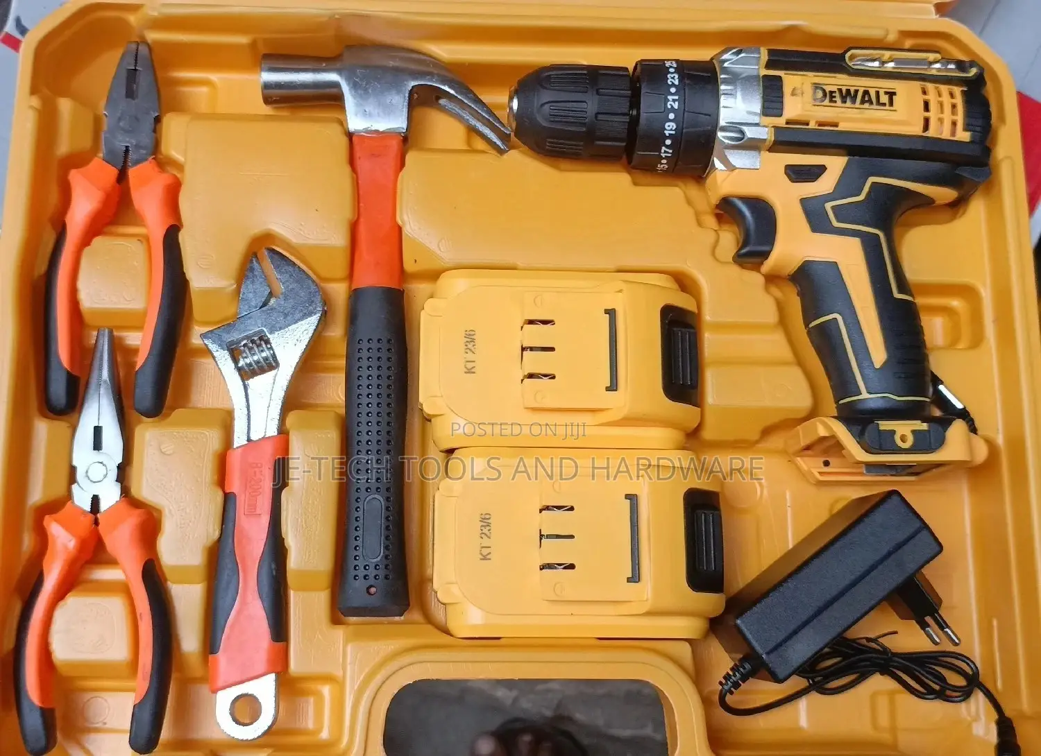 Dewalt Electrical Tools Box With 36v Cordless Drill