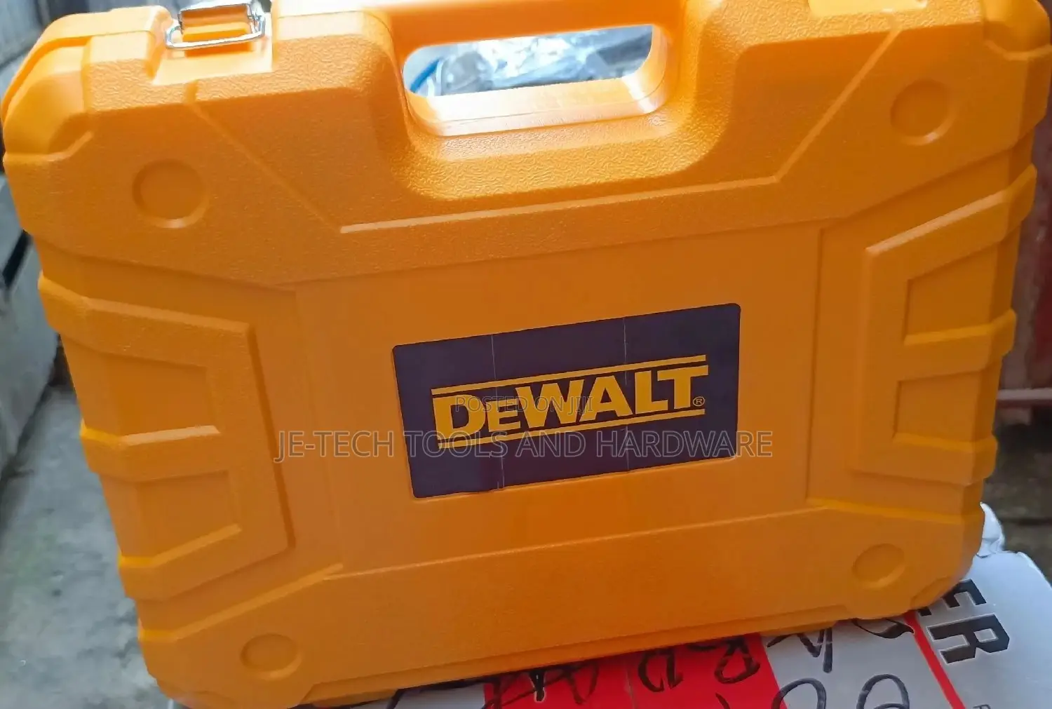 Dewalt Electrical Tools Box With 36v Cordless Drill