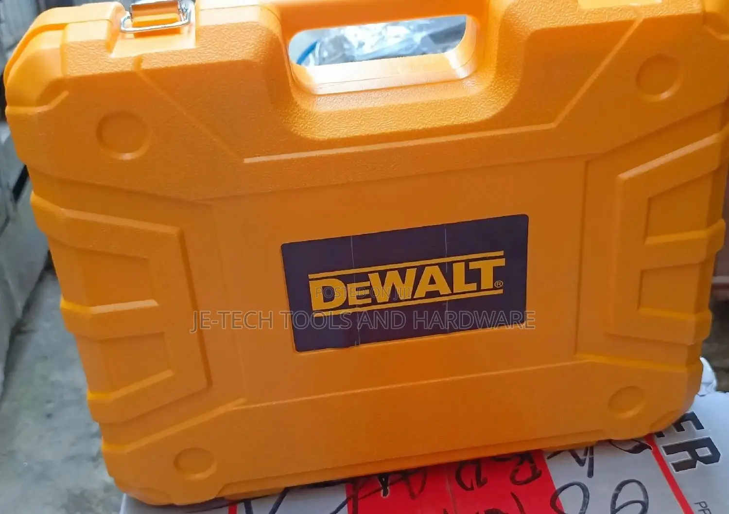 Dewalt Electrical Tools Box With 36v Cordless Drill