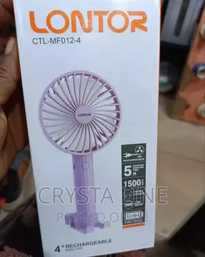 Lontor Rechargeable Hand Fan
