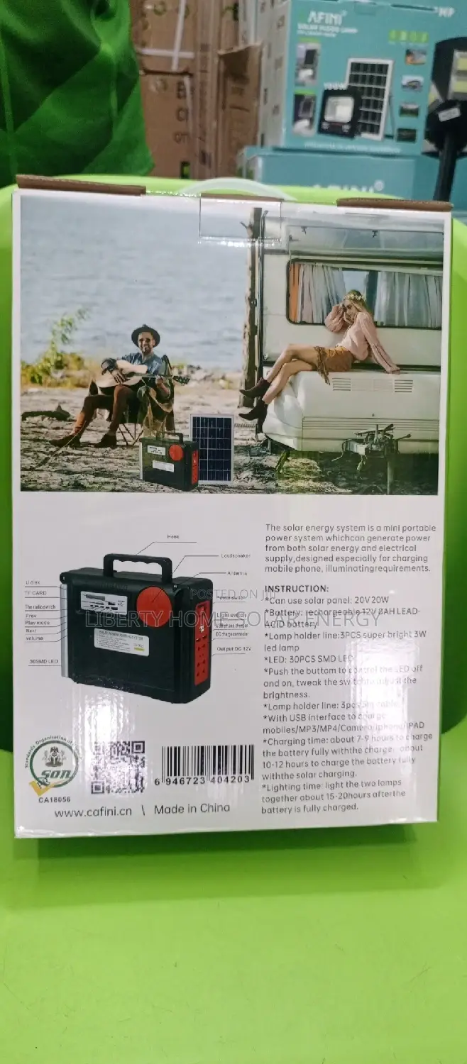 Gafini Solar Generator