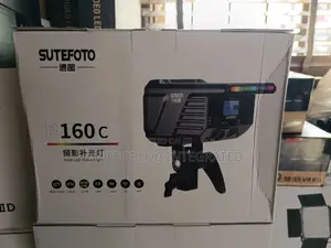 Sutefoto LED P160c Video Light With Big Black Light Stand