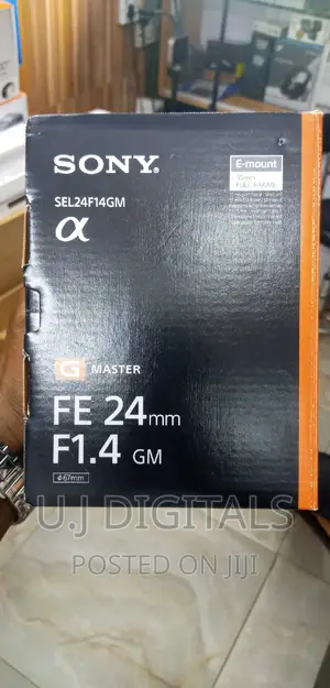 Sony FE 24mm F1.4 G Master Len's