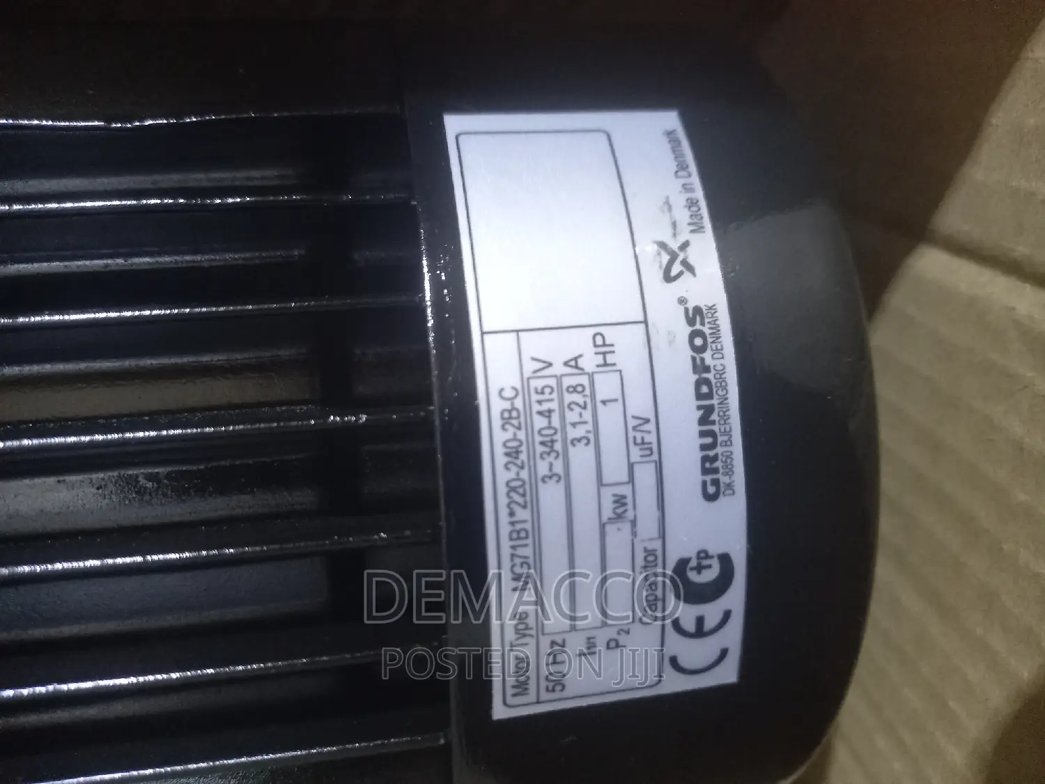 Grundfos Surface Pump Machine 1hp