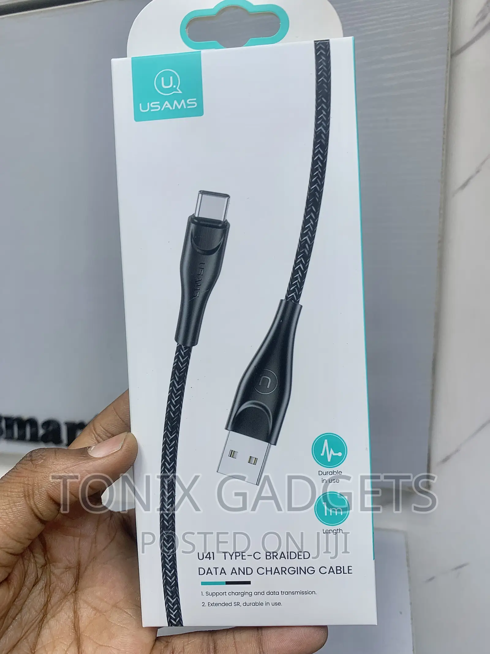Usams U41 Data Charging Cable for Type-C Android