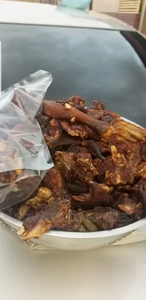 Oven Dried Goat Meat