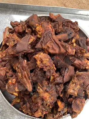 Oven Dried Goat Meat