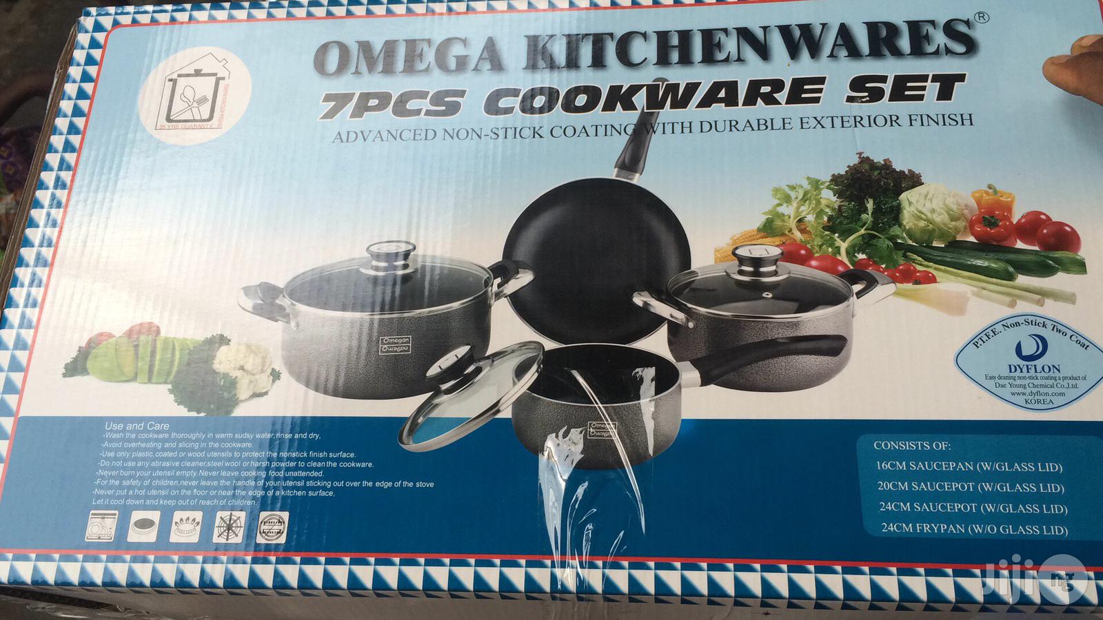 Korea Omega Nonstick Pot by 7pcs