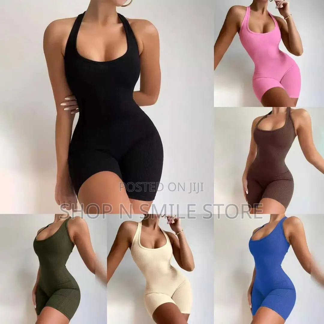 Ladies Cotton Romper